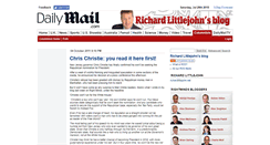 Desktop Screenshot of littlejohn.dailymail.co.uk