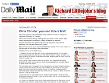 Tablet Screenshot of littlejohn.dailymail.co.uk