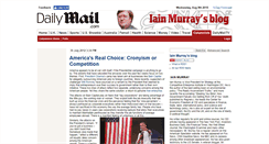 Desktop Screenshot of murrayblog.dailymail.co.uk