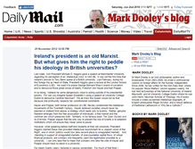 Tablet Screenshot of dooleyblog.dailymail.co.uk