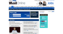 Desktop Screenshot of jobs.dailymail.co.uk