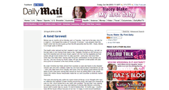 Desktop Screenshot of blakebabyblog.dailymail.co.uk